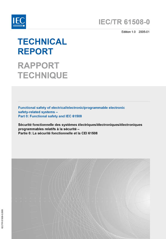 Cover IEC TR 61508-0:2005